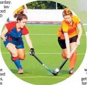  ?? Photo / Lewis Gardner ?? Helen Chapman was one of the standouts in her team’s loss to High School Hockey Club A.