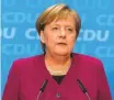  ?? AFP ?? Angela Merkel ■