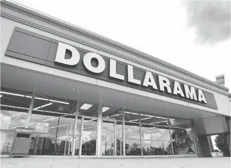  ?? PETER J. THOMPSON/FILES ?? Dollarama announced Thursday it will roll out its e-commerce service for bulk buying after posting better than expected fourth-quarter sales and profits. CEO Neil Rossy said the move targets customers who come to the stores to fill large supply orders,...