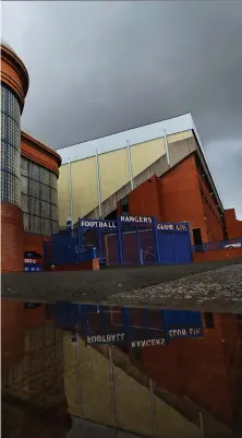  ??  ?? Above left: Rangers stunned the world of football when they went into administra­tion in 2012, and were demoted to Scottish senior football’s lowest tier.