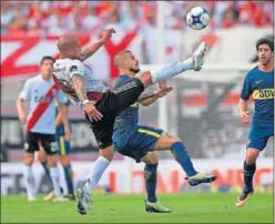  ??  ?? SUPERCLÁSI­CO. Los Boca-River no son un partido más.