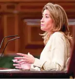  ?? EUROPA PRESS ?? Raquel Sánchez, ministra de Movilidad