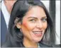  ??  ?? Priti Patel