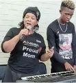  ?? Picture: SUPPLIED ?? SPECIAL TALENTS: Yolande Nkosi and her talented son, JR.