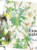  ??  ?? PARADISE FEATHER WALLPAPER, PER ROLL, LITTLE GREENE.COM