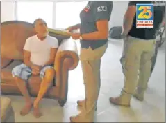  ?? CAPTURA DE TV ?? EMPRESARIO. Fue detenido en su hacienda de Antioquia.