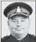  ??  ?? Chief Robert A. Davis has served as a police officer for 25 years. He was sworn in as Chief of the Lethbridge Regional Police Service in Jan., 2015.