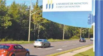  ??  ?? La dernière augmentati­on importante des droits de scolarité de l’Université de Moncton remonte à 2013. - Archives