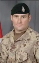  ?? Special to The Okanagan Weekend ?? Capt. Jonathan Snyder, a 26-year-old Penticton man, enlisted with the Princess Patricia’s Canadian Light Infantry after graduating from University of Victoria.