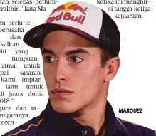  ??  ?? MARQUEZ