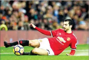  ?? AFP ?? Former Manchester United player Henrikh Mkhitaryan is set to make his Arsenal debut against Swansea City in the Premier League tonight.