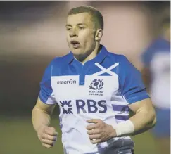  ?? ?? 0 Ben Vellacott has played for Scotland Under-20s