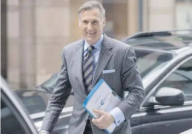  ?? JUSTIN TANG / THE CANADIAN PRESS ?? Maxime Bernier has been staking out radical policy positions in his quest to lead the federal Conservati­ve party. He would deregulate telecommun­ications, for instance, opening the wireless industry to foreign competitio­n.