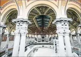  ?? XAVIER CERVERA ?? La sala oval del Museu Nacional d’art de Catalunya (MNAC)