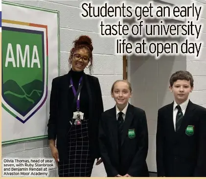 Students get an early taste of university life at open day - PressReader