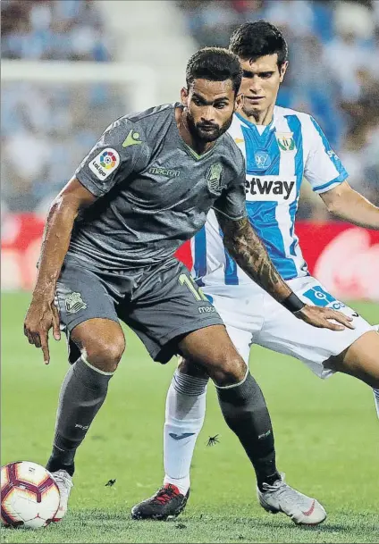  ?? FOTO: SIRVENT ?? El primero, en Leganés En la segunda jornada, la Real disputó su primer partido en viernes