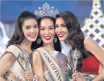  ??  ?? The Miss Tiffany’s Universe transgende­r beauty pageant is set to return next month.