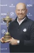  ?? ?? 0 Thomas Bjorn captained Europe to victory in 2018