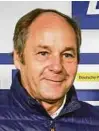  ?? Überbringe­r der guten Nachricht: Gerhard Berger. Foto: Imago ??