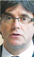  ??  ?? Carles Puigdemont