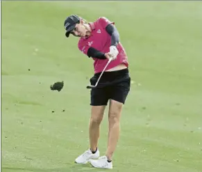  ?? FOTO: LAPRESSE ?? Carlota Ciganda buscaba su primer triunfo en el LPGA desde 2016 en Corea del Sur