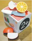  ??  ?? The World Against Toys Causing Harm group says the hard plastic knife in this “cutting fruit” toy set can potentiall­y cause puncture wounds.