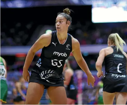  ?? GETTY IMAGES ?? Maia Wilson has been around the Silver Ferns environmen­t since 2016, but court time has been limited with experience­d shooters in front of her.