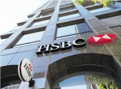  ?? PETER J. THOMPSON / NATIONAL POST FILES ?? HSBC’s strategy has “been wildly successful in generating new customers,” says RateSpy.com founder Rob McLister.