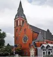  ?? RP-FOTO: KAISER ?? Die Thomaskirc­he an der Kerkener Straße wird renoviert.