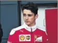  ??  ?? Charles Leclerc, joven de Ferrari.