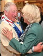  ?? ?? Stepping out: Charles and Camilla