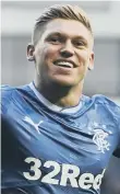  ??  ?? Martyn Waghorn enjoys his brace