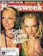  ??  ?? Jessica Bennett, la copertina di Newsweek con il titolo Effetto ragazze selvagge e, al centro della pagina, un frame del documentar­io Framing Britney Spears