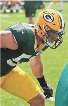  ?? ADAM WESLEY / USA TODAY NETWORK-WISCONSIN ?? Through the first week of training camp, Kyler Fackrell has been the Packers’ No. 3 outside linebacker, behind Clay Matthews and Nick Perry.
