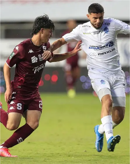  ?? RAFAEL PACHECO GRANADOS ?? Julen Cordero jugó de titular ante Pérez Zeledón y salió de cambio en el minuto 60. A nadie le extrañaría si logra ganarse algunos minutos contra el Herediano.