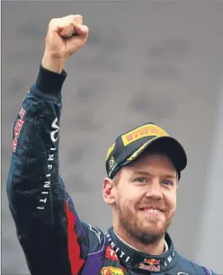  ?? Picture: Getty Images. ?? Not happy with points plan: Sebastian Vettel.