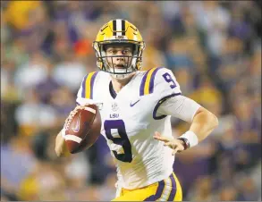  ?? Gerald Herbert / Associated Press ?? LSU quarterbac­k Joe Burrow.