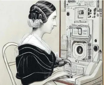  ?? Picture: HappySloth ?? Ada Lovelace’s notes are perceived as the earliest and most comprehens­ive account of computers.