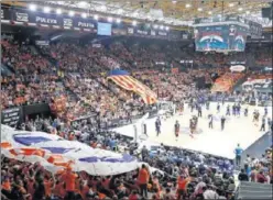  ??  ?? El pabellón de La Fonteta, que acogerá la fase final de la ACB.