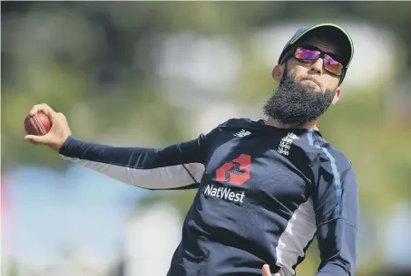  ??  ?? Moeen Ali.