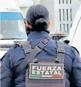  ?? CORTESÍA: @SSPC ?? Los agentes estatales son 783