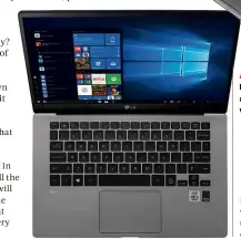  ??  ?? LEFT The keyboard will please even the most fleet-fingered of typists
