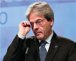  ?? ?? Paolo Gentiloni, comisario de Asuntos Económicos.