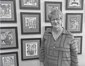  ?? TERESA WALKER/AP ?? Marsha Sharp poses at the Women’s Basketball Hall of Fame on June 11 in Knoxville, Tenn.