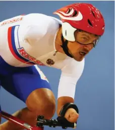  ?? HANNAH PETERS/GETTY IMAGES FILE PHOTO ?? Cyclist Alexsey Obydennov was part of the Russian Paralympic team in London four years ago. The entire Russia team has been banned this year.