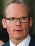  ??  ?? Stance: Simon Coveney