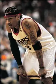  ?? Getty Images ?? Allen Iverson is one of many profession­al athletes who have
had financial difficulti­es despite sizable income.