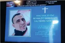  ?? ?? REYNALDO VALTIERRA SERá recordado por sus familiares y compañeros con cariño por la dedicación que mostraba en cada ámbito de su vida.