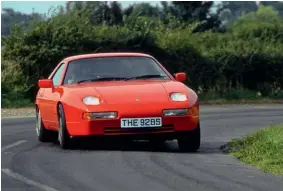  ??  ?? Porsche 928 “became a big influence around the world” and Horbury nearly owned one