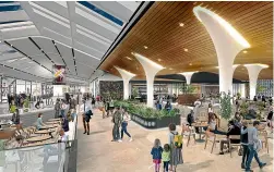  ??  ?? The $223 million expansion at Sylvia Park, Auckland, will add more retail space in the city and slow retail rental growth, CBRE said.